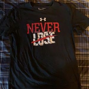 A youth under armour tee